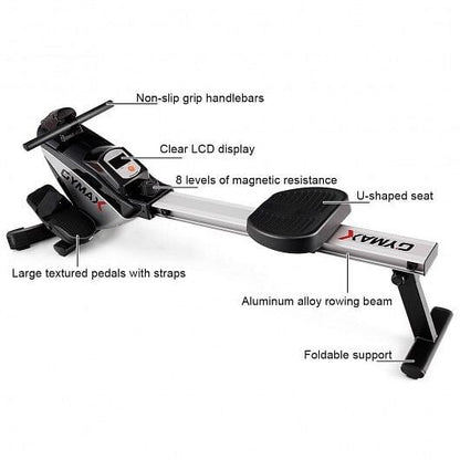 Adjustable Oxygen Resistance of Folding Magnetic Rowing-1